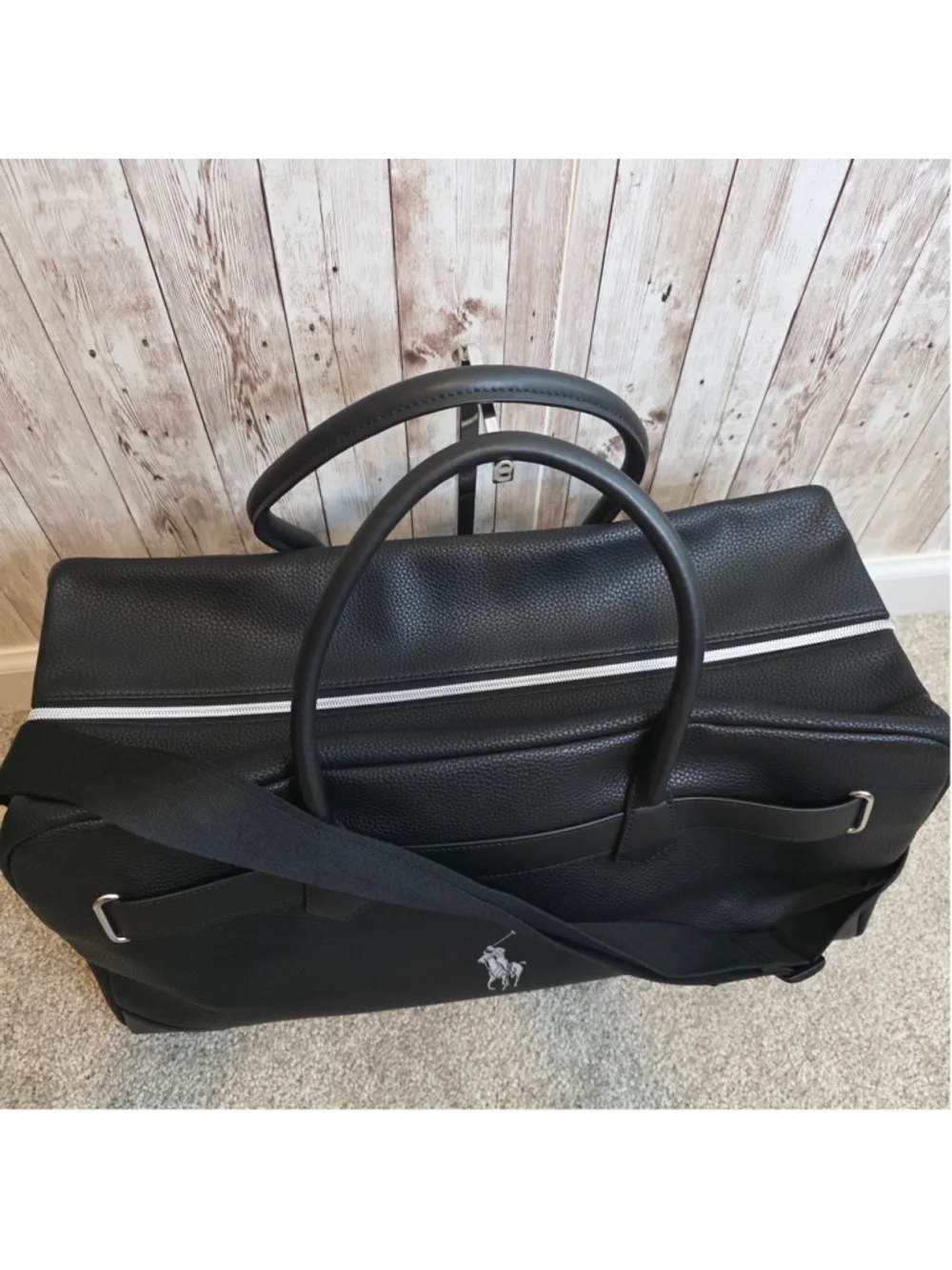 Men's Ralph Lauren Black Duffel Bag, NWOT